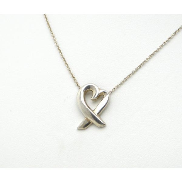 TIFFANY&CO. ティファニー パロマ・ピカソ ラビングハートペンダント ネックレス SV925 シルバー＜USED＞