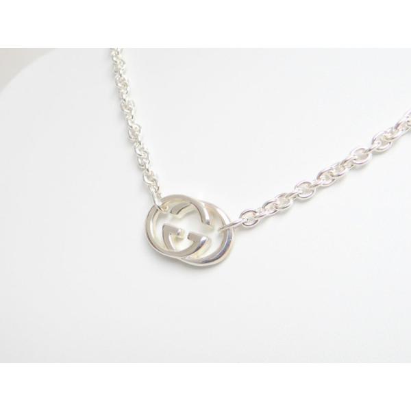 GUCCI グッチ 25001 ダブルG チェーン ネックレス ペンダント