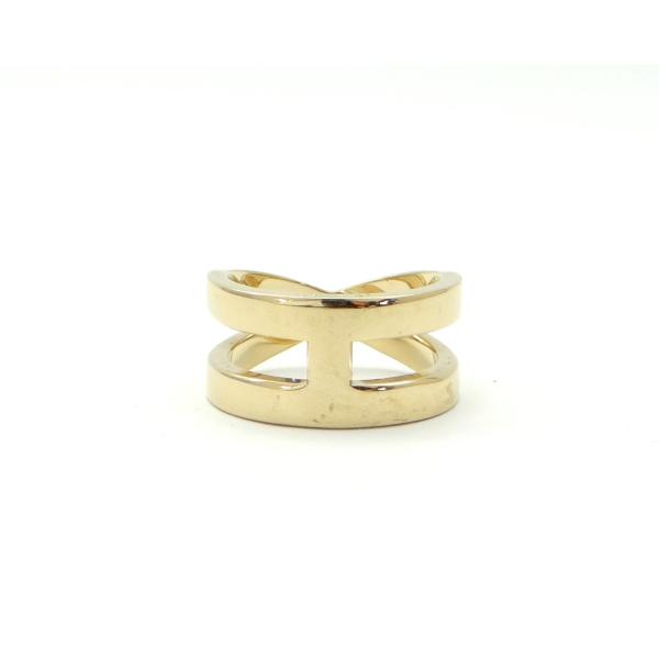 HERMES（エルメス） リュバン スカーフリング ゴールド＜USED＞【送料