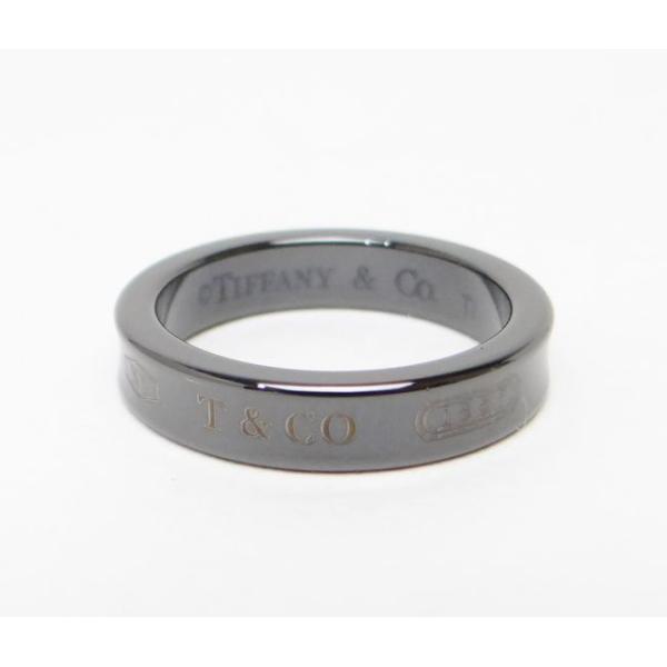 TIFFANY&Co. TIFFANY&CO. ティファニー 1837 リング チタン 約10