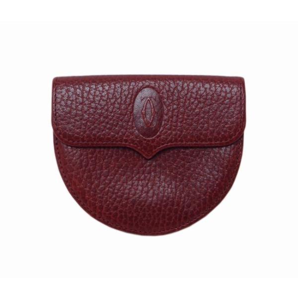 Cartier コインケース ボルドーマストライン CARTIER カルティエ コインケース 小銭入れ マストライン