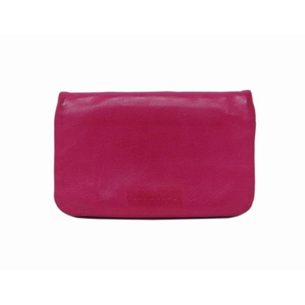 miu miu ピンクレザー コインケース コンパクト財布　カードケース　美品 miu miu ピンクレザー コインケース コンパクト財布 カード