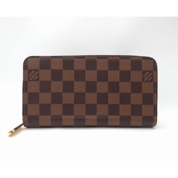 未使用級＊ルイヴィトン ダミエ エベヌ ジッピーウォレット N41661 長財布 LOUIS VUITTON（ルイ・ヴィトン） N41661 ダミエ・エベヌ ジッピー