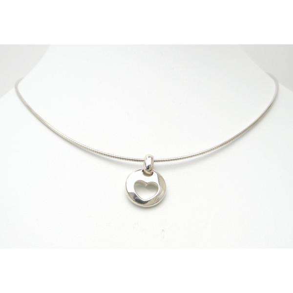 【美品】Tiffany & Co ピアスドハート ネックレス　ハート SV925 Tiffany&Co. ティファニー ピアスドハート ネックレス シルバー - メルカリ