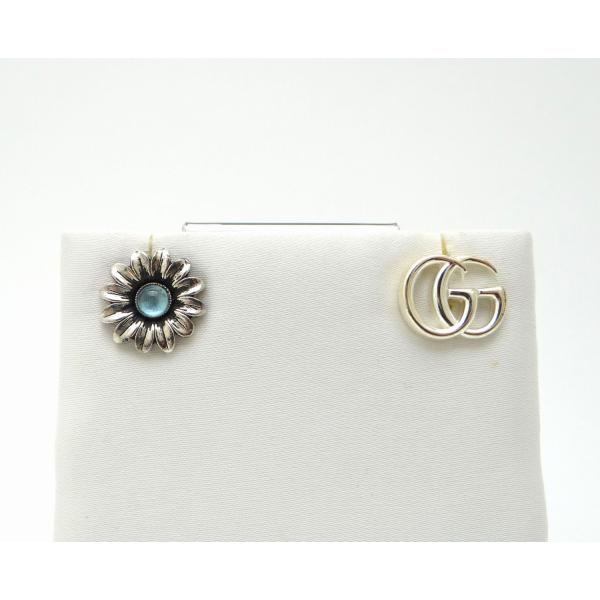 GUCCI グッチ ピアス ダブルG GGマーモント シルバー SV925 楽天市場】GUCCI グッチ ロゴ GG マーモント ダブルG
