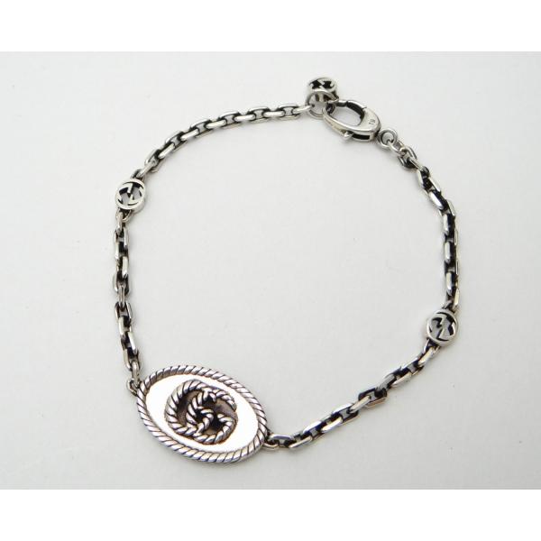 グッチ GUCCI Gシェイプ ブレスレット SV925 GUCCI（グッチ） GG チェーン ブレスレット SV925＜USED＞【送料無料