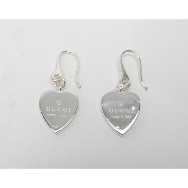 GUCCI グッチ スウィング ハート ピアス シルバー SV925＜USED＞【送料  