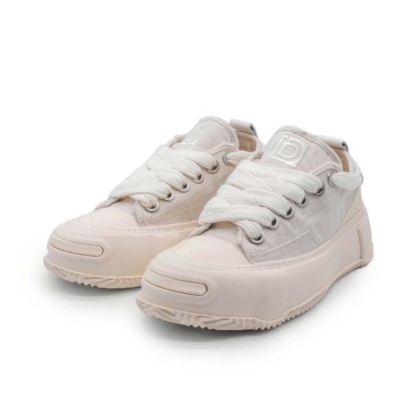 ディストーション ブロック ロー DISTORTION BLOCK LOW White メンズ レディース スニーカー DIS26F0012-WHT