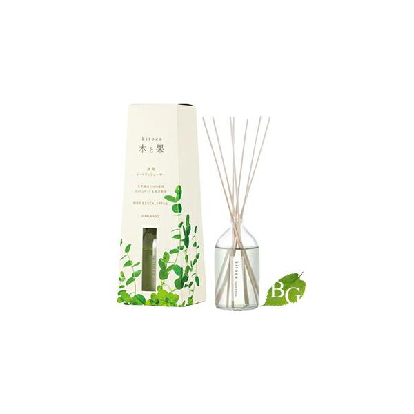 木と果 消臭 リードディフューザー ミント&ユーカリ 90ml