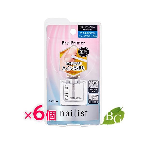 コージー本舗 ネイリスト プレプライマー 10ml×6個セット