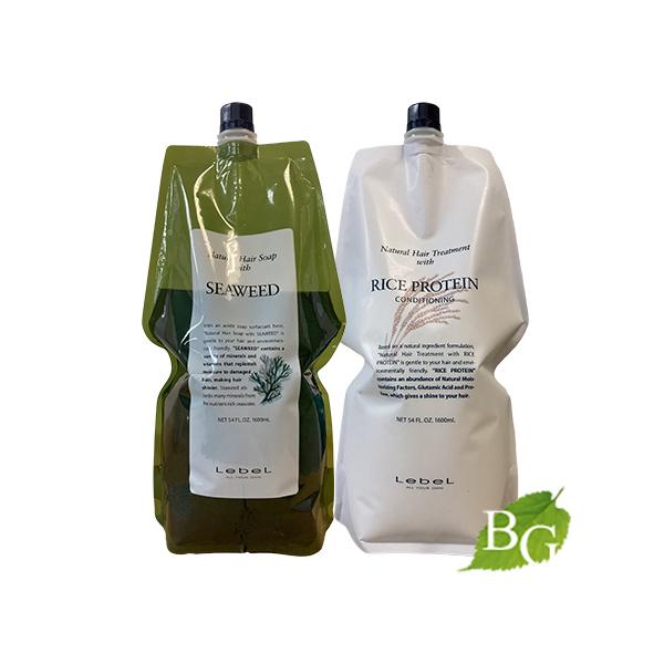 ナチュラルヘアソープ＆トリートメント 1600ml 3セット 【公式通販】