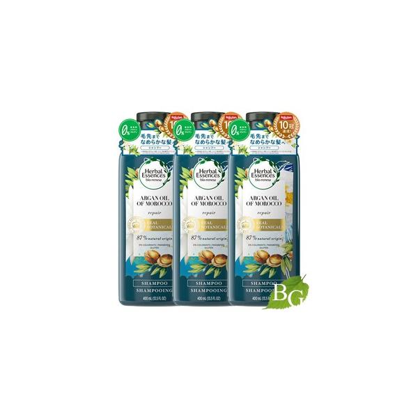 ハーバルエッセンス ビオリニュー モロッカンオイル シャンプー 400mL