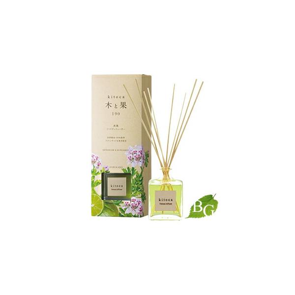 他サイト： 木と果 消臭 リードディフューザー ゼラニウム&amp;ベルガモット 190ml 【 爆買 】の商品画像
