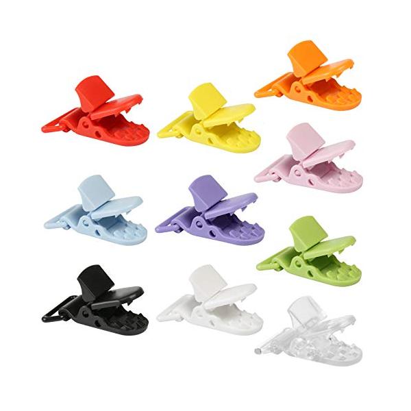 T字型の樹脂のバッジクリップは作るバッジ、ダミーストラップ、サスペンダーバックル、ビブクリップなどの工芸品の様々なプロジェクトに最適です。