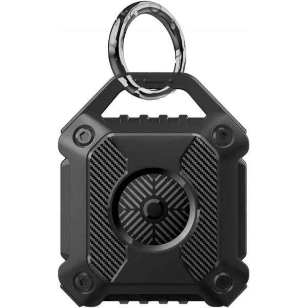 [BOEN]airtag ケース アップル エアタグ用 キーホルダー IP67防水 防水性 耐油性 耐摩耗性 難燃性 耐衝撃  (1個)