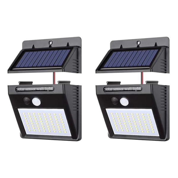 高輝度の64LEDライトを備え、2200mAhの大容量電池内蔵、照明角度も最大150°に達し、照明の範囲がより広いです分離型センサーライトライトとソーラーパネルを分離することが可能です日の当らない所に設置したい場合でもこちらなら設置可能♪ラ...