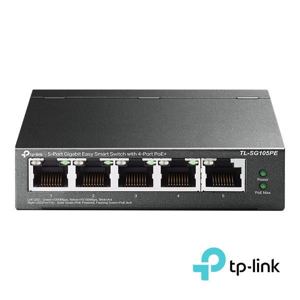 TP-Link TP-Link TL-SG105PE PoEスイッチングハブ 5ポート ギガビット