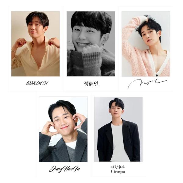 チョンヘイン チョン・ヘイン カードサイズ ラミネートトレカ 写真 5枚