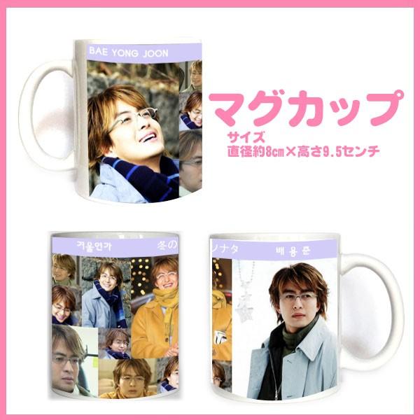 送料無料☆ペヨンジュン ペ・ヨンジュン 冬のソナタ マグカップ 韓流