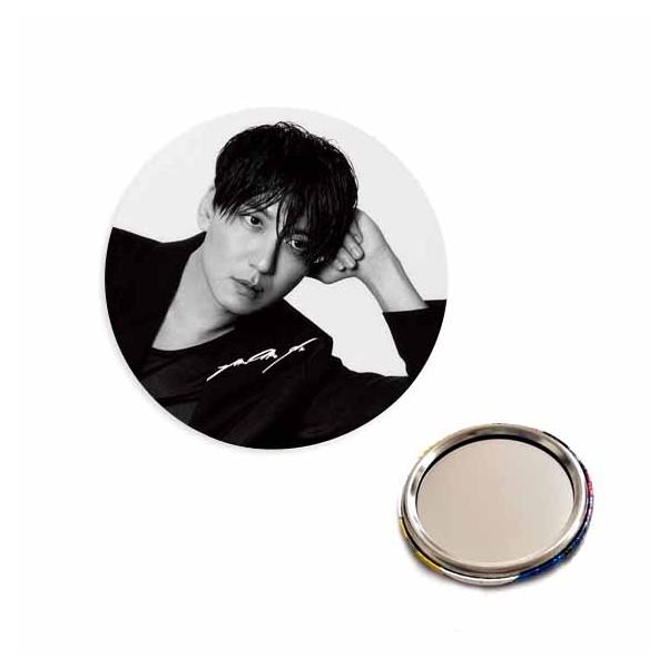 キムナムギル キム・ナムギル かがみ ハンドミラー 缶バッチタイプ