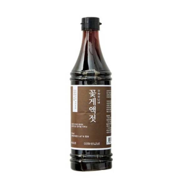 ネギキムチなどキムチを作るときに欠かせない韓国魚醤ワタリガニの魚醤になります。容量900ml代引きでのご注文の場合キャンセルさせていただきます。原産国/大韓民国アンチョビの箸（韓国内産）、エビの塩（韓国内産）、カニ（韓国内産）1.67％、大...