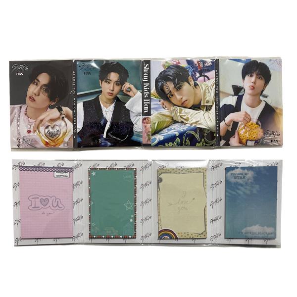 ハン バンチャン ストレイキッズ スキズ StrayKids 4連メモ帳