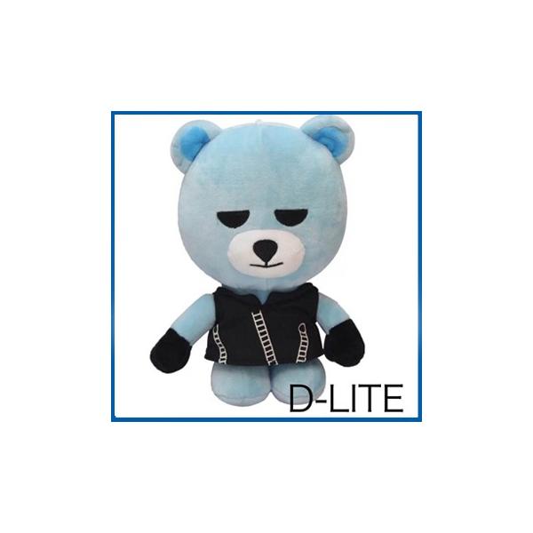 送料無料☆BIGBANG D-LITE/テソン ベアー ぬいぐるみ 缶バッチ