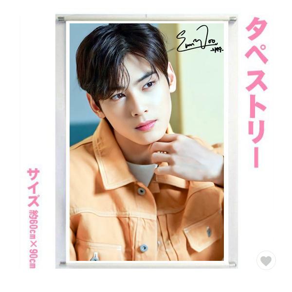 チャウヌ chaeunwoo アストロ 60cm×90cmサイズ タペストリー