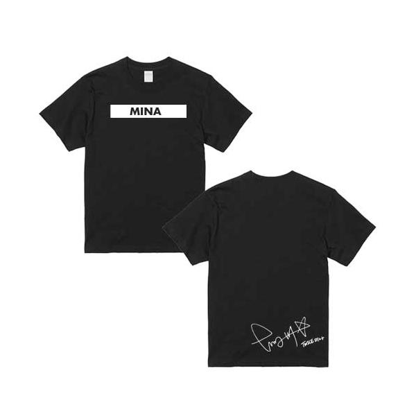 ミナ TWICE トゥワイス ロゴTシャツ 男女兼用Tシャツ Tシャツカラー