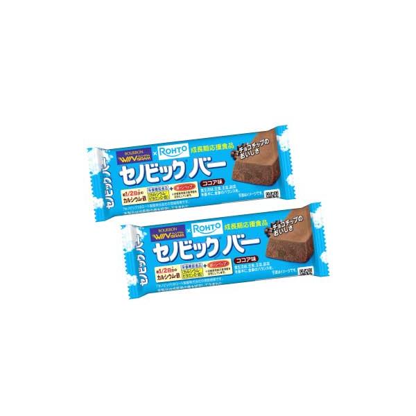 セノビック バー ココア味 ×2箱（18本） ブルボン ウィングラム