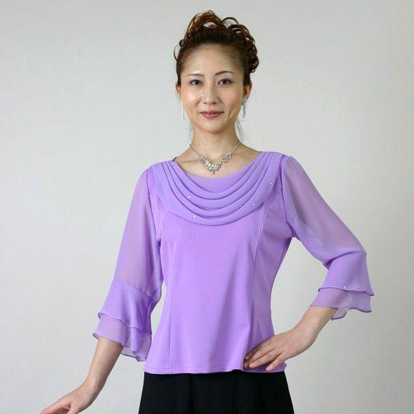 コーラスブラウス コーラス衣装 合唱衣装 演奏会用ブラウス (9号〜15号