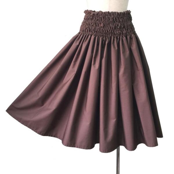 シングル パウスカート 4段ゴム入り フラダンス衣装 ハワイアン T Cブロード ブラウン 茶色 無地 日本製 Buyee Buyee Japanese Proxy Service Buy From Japan Bot Online