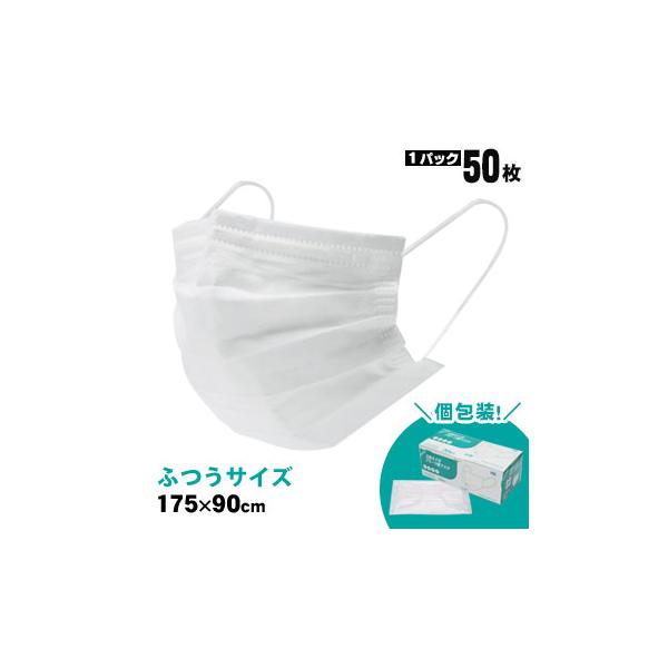 ハンドメイド オメガタイプ 1:1着用可能マスク 1枚ずつ個包装マスク 50枚セット 立体オメガプリーツ型マスク