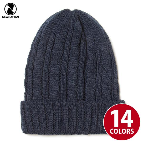 Newhattan ニューハッタン アクリル ニットキャップ メンズ レディース ファッション 帽子 Nhfnnwht3024 ボウシカバン 通販 Yahoo ショッピング