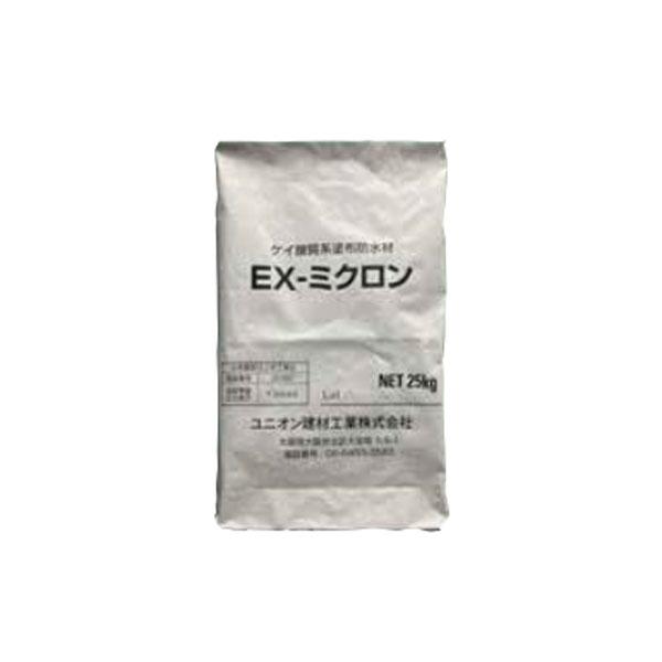 ※ユニオン建材の製品は九州への出荷は不可です。（他の地域の出荷規制はありません）ご注意ください。ユニオン建材のケイ酸質系塗布防水材「EX-ミクロン」のページです。EX-ミクロンは、日本建築学会 JASS8（防水工事）に規定されている「ケイ酸...