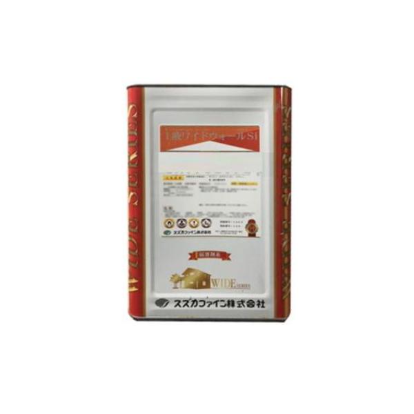 スズカファイン 1液ワイドシリコン F19-80B 15kg 塗料 スズカファイン 1液ワイドウォールSi 15kg缶 各色 7分 5分 3分 つや