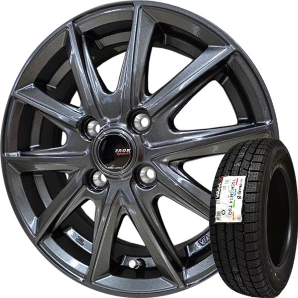 iceGUARD 2025年製 ヨコハマ ice GUARD 8 iG80 155/65R14 + ZACK Sport