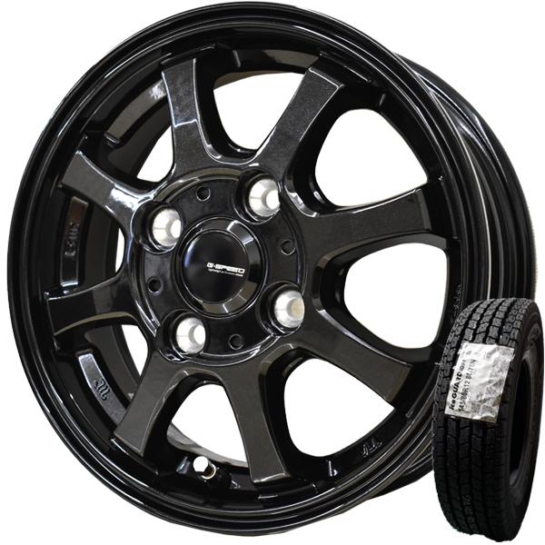 2026年製造 ヨコハマ アイスガード iG91 145/80R12 80/78N＆G・SPEED G-08 冬+アルミホイール4本セット G08