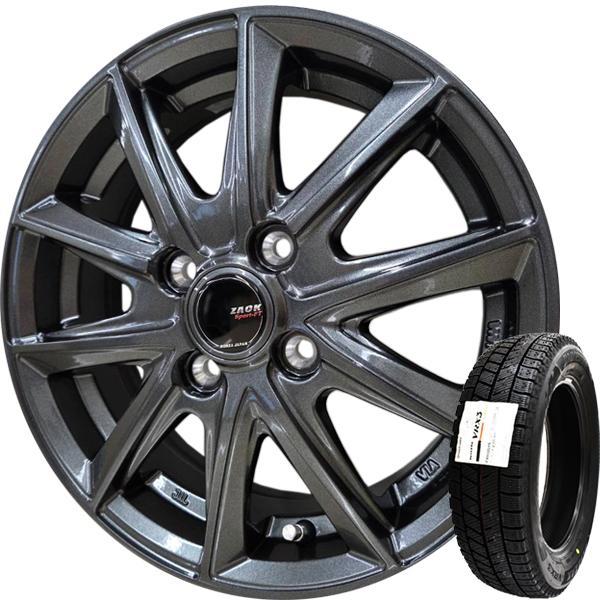 ブリザック VRX3 2025年製 155/65R14+ ZACK Sport-FT 4本セット