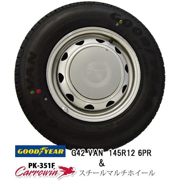 グッドイヤー（GOODYEAR） 2024年製 G42 145R12 6PR ＆マルチ