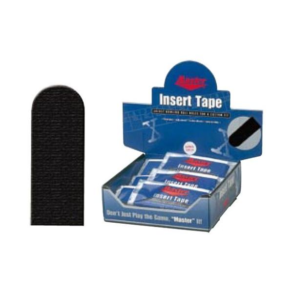 Master インサートテープ（黒） スムース マスター テーピング テープ ボウリング用品 ボーリング グッズ