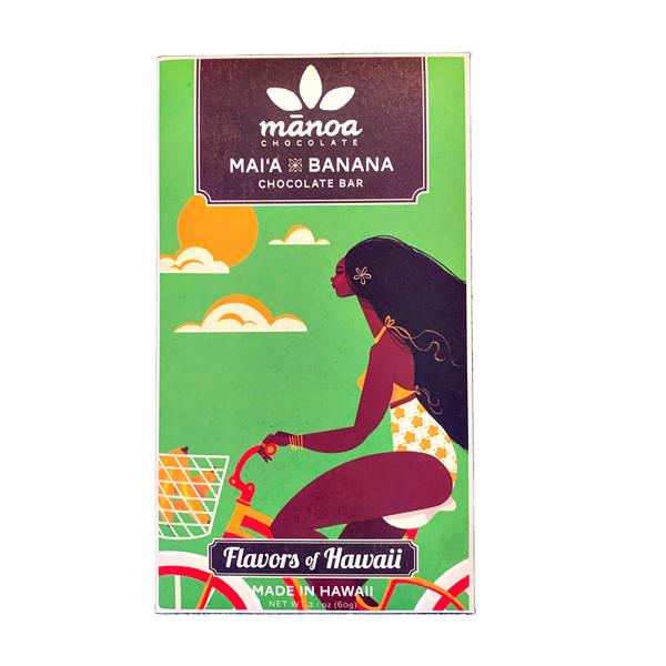 マイア　バナナ　チョコレートバー　60g