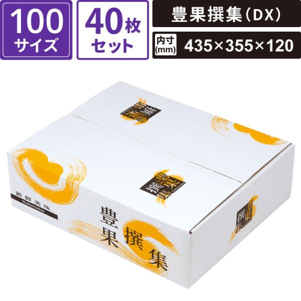 【法人限定販売】 ボックスバンク ギフト箱 豊果撰集(DX) 40枚セット 【435×355×120(外寸:445×365×130)】 ヤマニパッケージ SM-GB06-0040