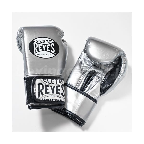 Reyes/レイジェス　ボクシンググローブ８オンス　マジックテープ式　シルバー