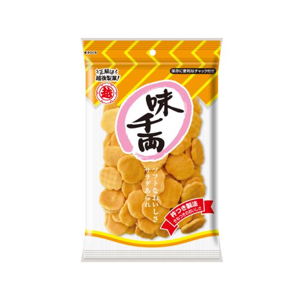 [Release date: April 1, 2019]昔ながらの懐かしい味わい。もち米を丹念に杵つきし、ソフトでおいしいサラダ味のあられをつくりました。日東あられから引き継いだ懐かしい味わいです。商品内容：味千両 80g入×12袋