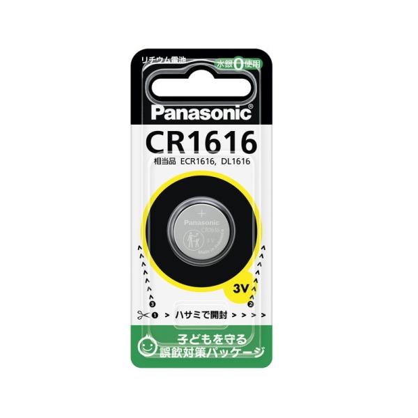 �y�|�X�g���� ���������E������s�z�p�i�\�j�b�N Panasonic ���`�E���d�r �R�C���`�d�r CR1616 (CR1616P CR-1616)