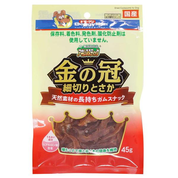 他サイト： 無添加良品 アキレススティック 金の冠 細切りとさか 45gの商品画像