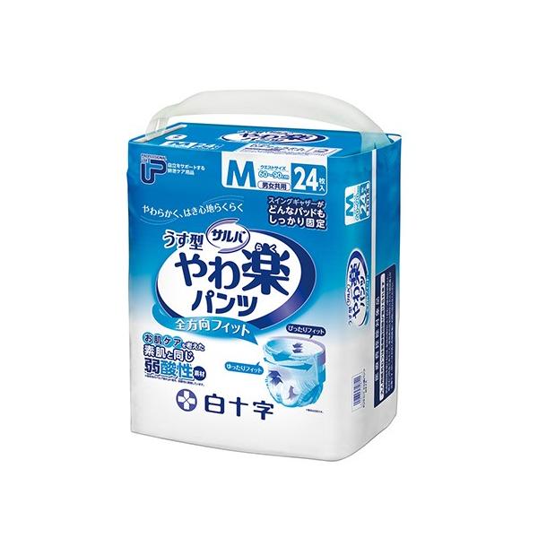 白十字 PUサルバ やわ楽パンツ 24枚入 M 4987603358720 : E・T・M