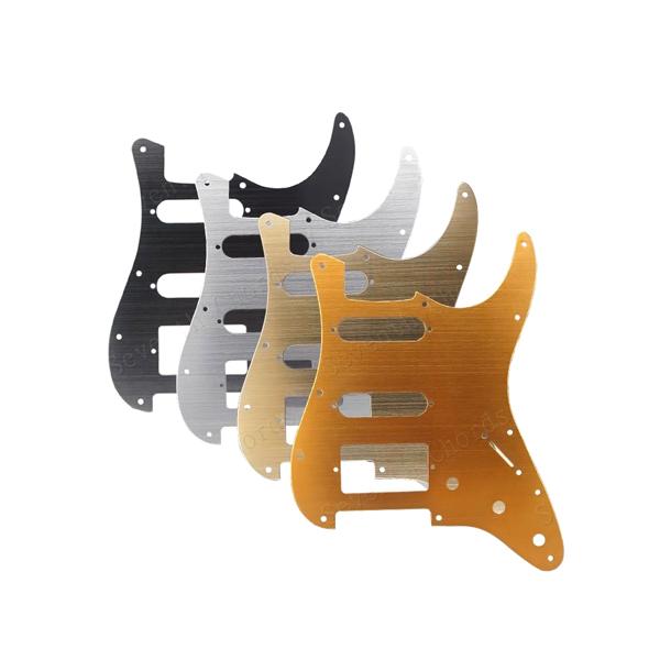 在庫特価 ストラト SSH ピックガード アルミニウム fender ストラト