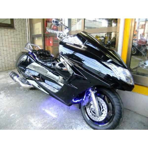 ヤマハ マグザム Maxam エンジン機関絶好調 フルカスタム車両 ブラックカスタム 1566 ビーパワーズ 通販 Yahoo ショッピング
